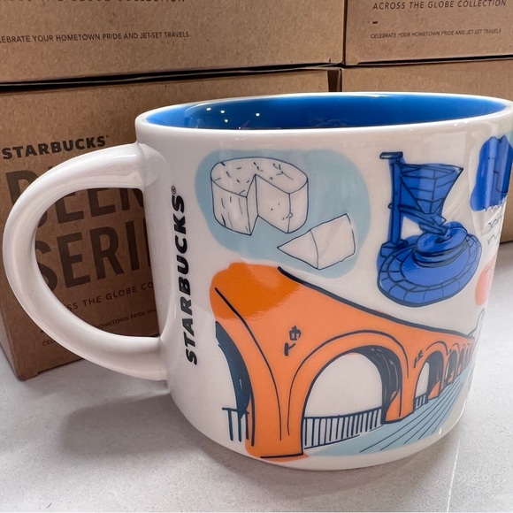4 x Starbucks 'Been There Series' Mugs LIMA AREQUIPA CUSCO PERU. With tags. - Picture 9 of 14
